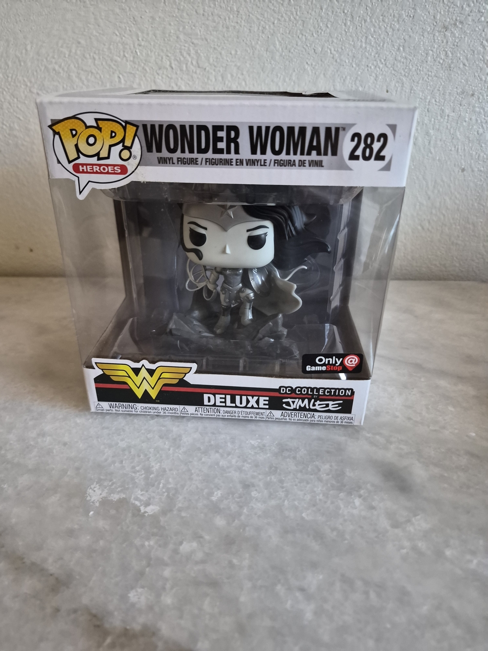 Funko Heroes Wonder Woman Deluxe Jim Lee Colection Vinyl Figure #282 New